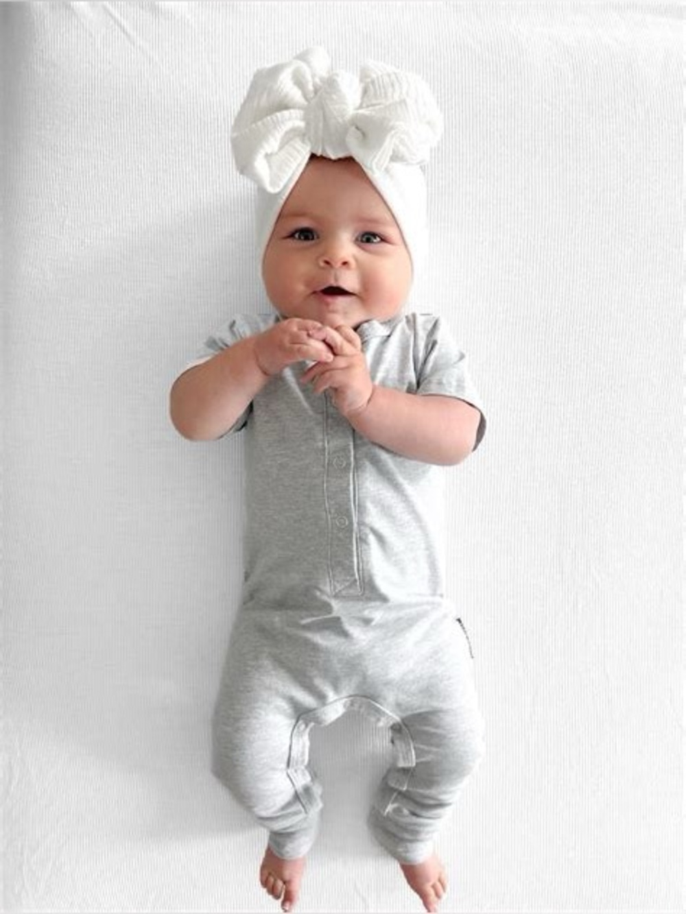 Little Bipsy Classic Snap Romper Short-Sleeve - Picture 7 of 7